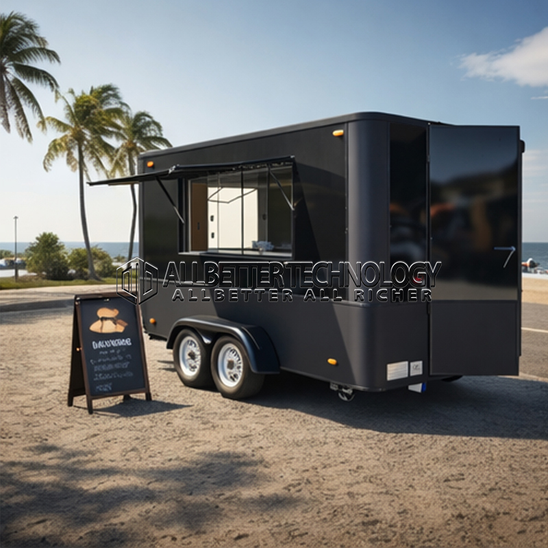Vintage Coffee Equipment - Allbetter Vintage Food Truck Trailer with