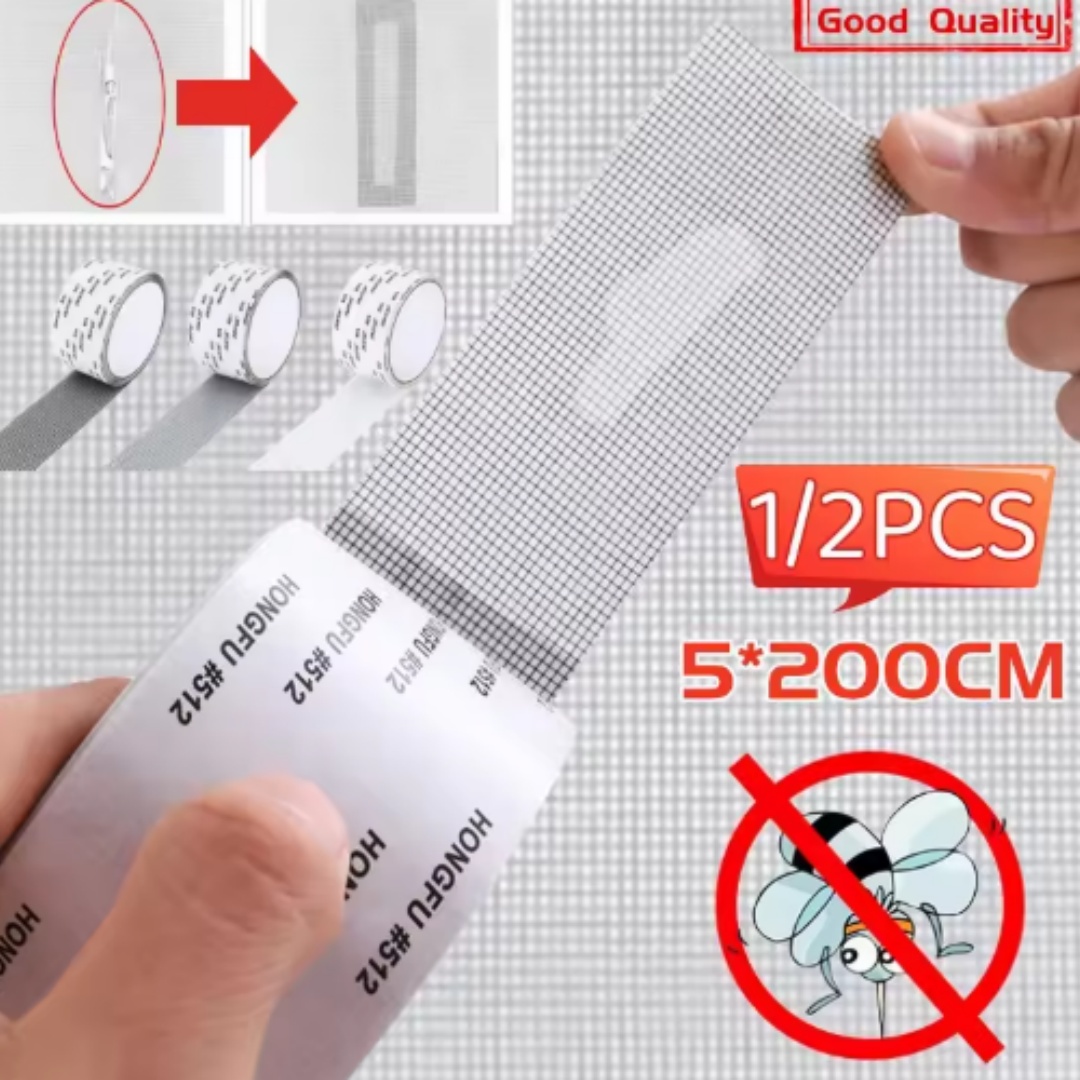 Puck Screen Mesh - Window Screen Repair Tape Self Adhesive