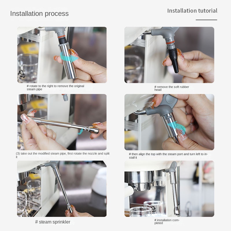 Coffee Machine Steam Nozzle Re - огляд і ціна Steam Wand Tip