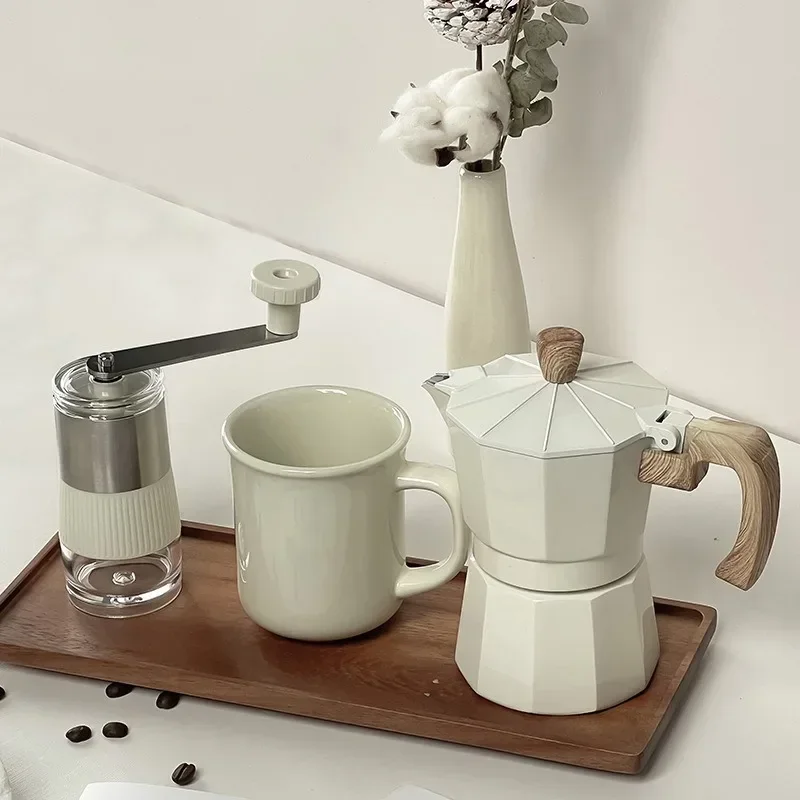 Espresso Maker Moka Pot Manual - огляд і ціна Vintage Coffee Equipment