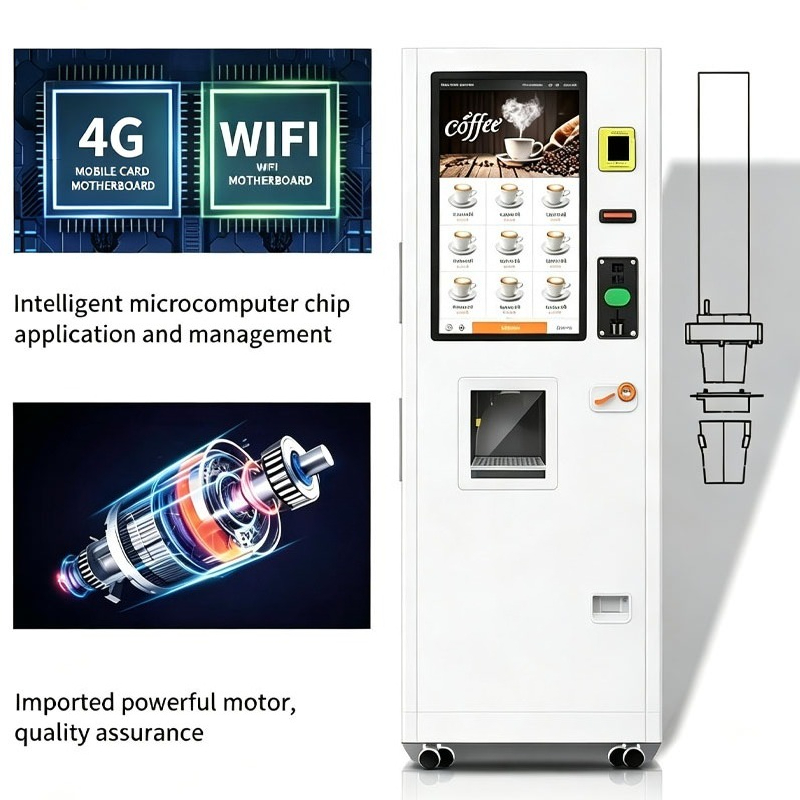Coffee Vending Machine Fresh G - огляд і ціна Equipment Of Coffee Machine