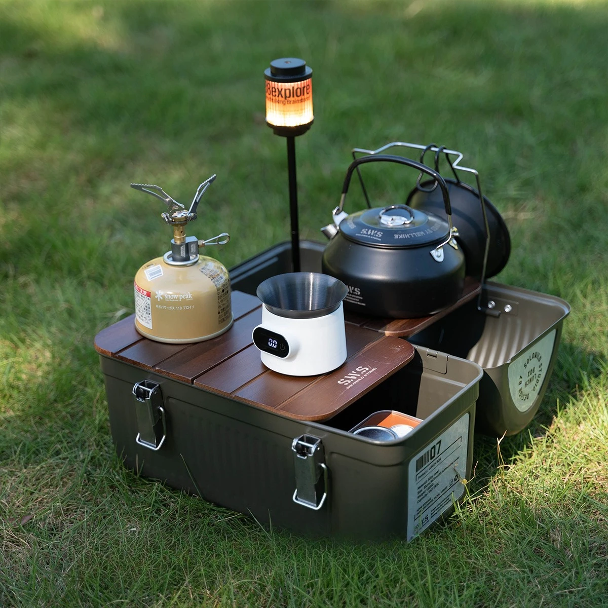 Small Fishing Coffee Tea Equip - огляд і ціна Vintage Coffee Equipment