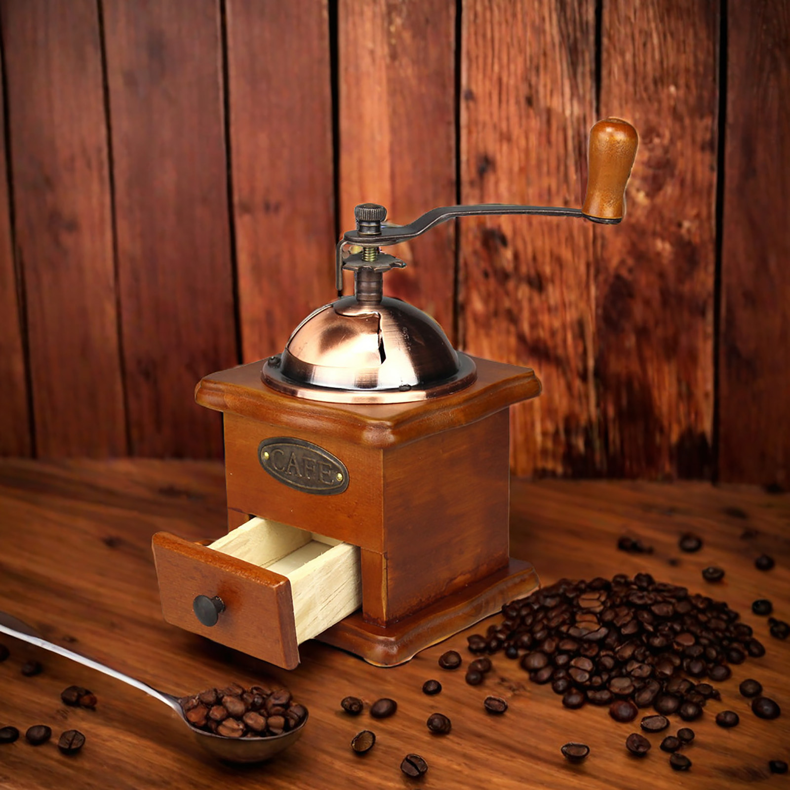 Antique Manual Coffee Grinder  - огляд і ціна Vintage Coffee Equipment