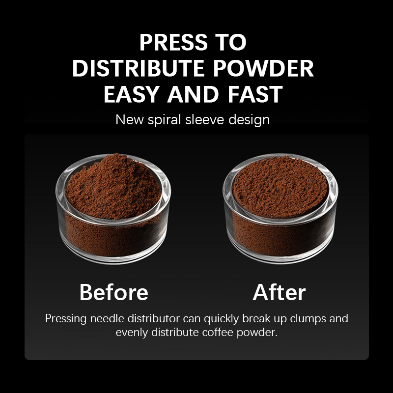 58mm Rotary WDT Tools Espresso - огляд і ціна Coffee Distribution Tool