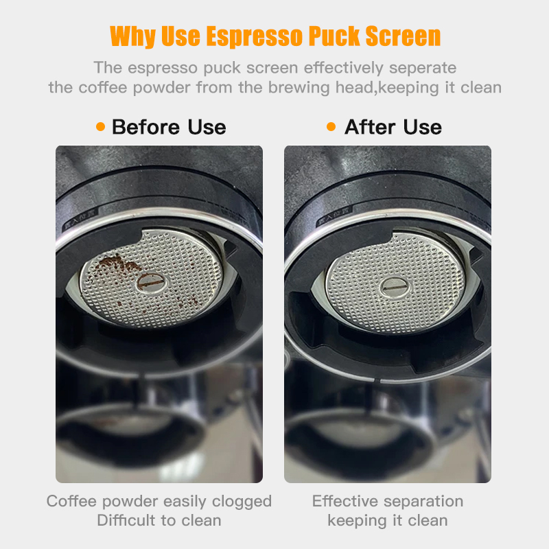 Coffee Puck Screen 51mm 53.5mm - огляд і ціна Puck Screen Mesh
